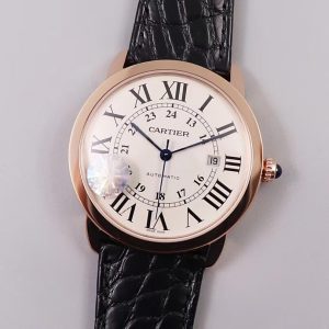 AF Masterpiece: The Card London Men's Watch Collection Graces the Scene with Elegance, Embodies Simplicity and Sophistication to Showcase Extraordinary Presence. [Exquisite Details] Watch Dimensions: 42mm x 8.36mm 1. Swiss-imported burnt steel blue hands and platinum hands, authentic-grade dial face with high-definition printing and rich oil coating!2. Full-bodied case, 1:1 replica with exquisite polishing. AF strives to create the strongest case assembly on the market. 3. Crown features a bullet-shaped spinel crystal in deep color, replicating the authentic model's noble lineage. 4. "Pot-lid" crystal matches the genuine piece, slightly domed with clear transparency and controlled condensation. 5. Precision-fitted case assembly down to the smallest details! Superior water resistance!【Technical Breakthrough】Features an imported low-axis Miyota 9015 movement, perfectly aligned with the genuine model's pin height! The rotor undergoes special noise-reduction processing during assembly, ensuring a quiet and gentle operation. Guaranteed precision timekeeping and quality!【Strap】Matching the original configuration for stainless steel models: Choose from TOGO leather, crocodile leather, or steel bracelet. TOGO leather features a quick-release mechanism. Rose gold models pair with brown or black crocodile leather. 【Clasp】Matching the original configuration for stainless steel models with a refined butterfly clasp. Rose gold models feature a classic Cartier-style pin buckle.